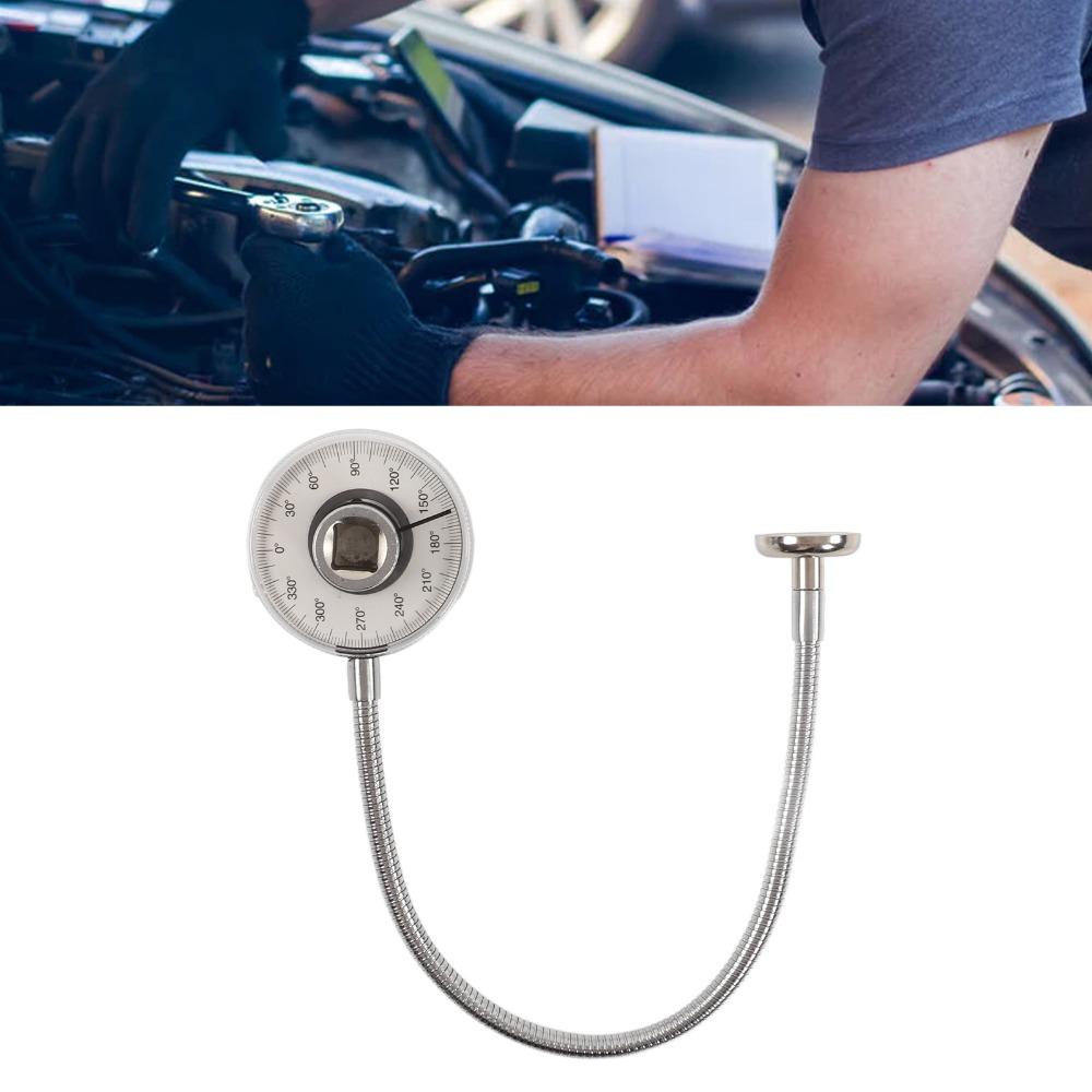 360 Degrees Wrench Angle Gauge 1/2 Inch Drive Angle Gauge Meter  Maintenance Technician