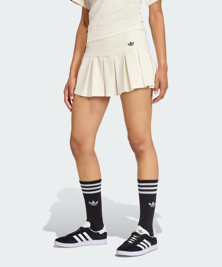 ADIDAS Low-Waisted Sports Skirt - White / Kc9095