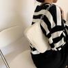 Corduroy Underarm Bag Casual Women Shoulder Bags Travel Armpit Shopping Pouch Phone Pouch Zipper Female Handbag Clutch