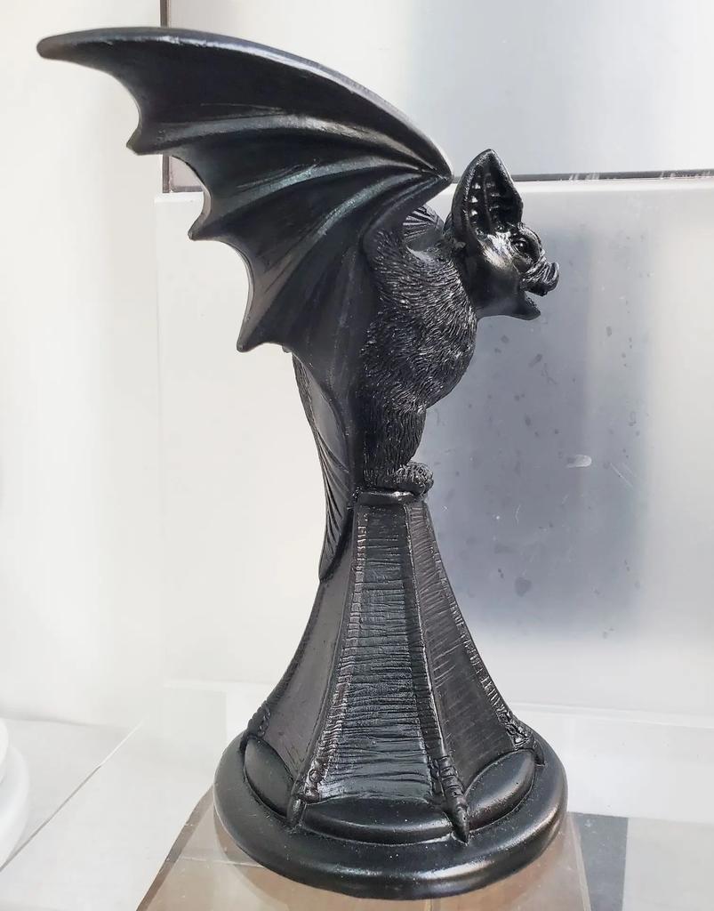 Новый Хэллоуин Домашний Декор Готический Подсвечник Черный Кот Украшение для Дома Смола Орнамент Настольные Поделки Аксессуары для Домашнего Декора