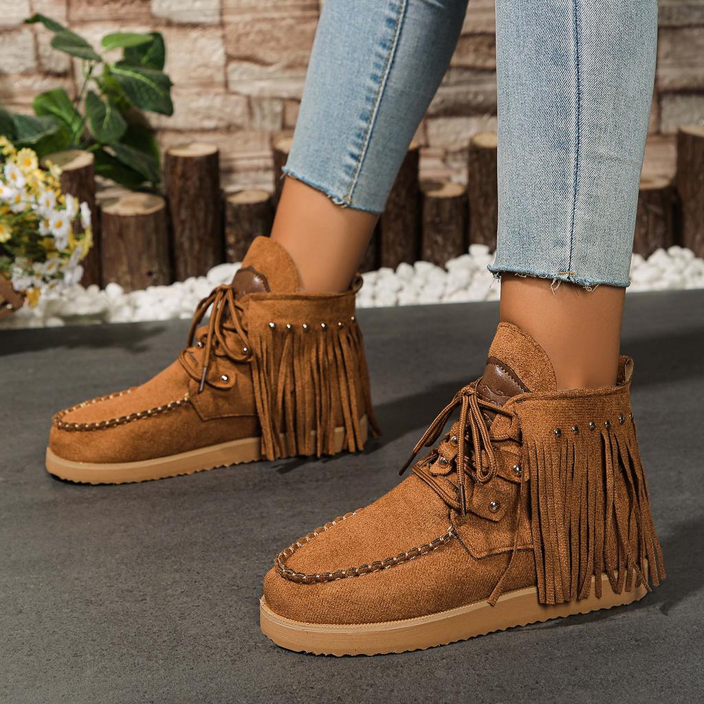 Fashion Women Boots Comfortable Suede Fashion Boots Spring and Autumn Winter Shallow Casual Boots Designer Outdoor Shoes for Women