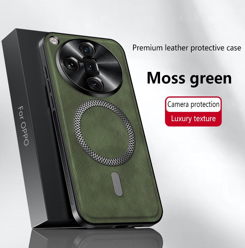Для OPPO Find X7 X7 Ultra X6 X6 Pro кожаный чехол-книжка с полной защитой, магнитный, водонепроницаемый, противоударный, с защитой от отпечатков пальцев