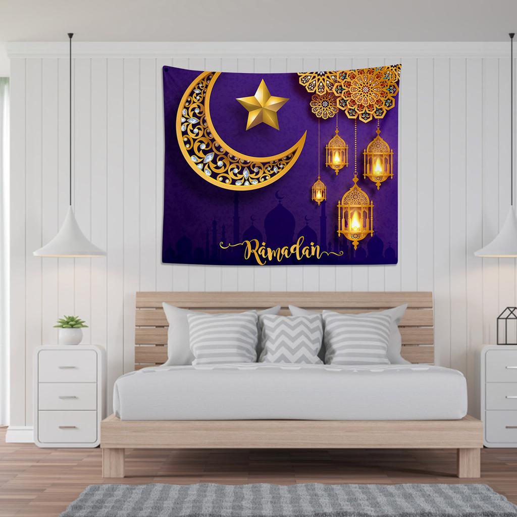 Фестиваль Рамадан гобелен настенное украшение открытый коврик для пикника скатерть