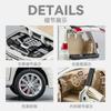 1:24 Toyota Land Cruiser Off Road SUV Alloy Metal Diecast Model Car Home Decoration Desktop Display Ornament High Simulation Toy