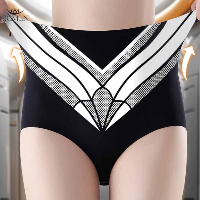 Бесшовное утягивающее белье, утягивающее, корректирующее тело, защитное нижнее белье для женщин, антибактериальное, дышащее, невидимое, утягивающее, с высокой талией