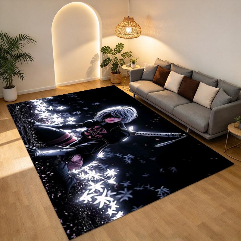Night Walker Living Room Nonslip Area Rug Soft Carpet For Bedroom Game Playroom Sofa Office Home Decor Doormat Christmas Gift C9291073