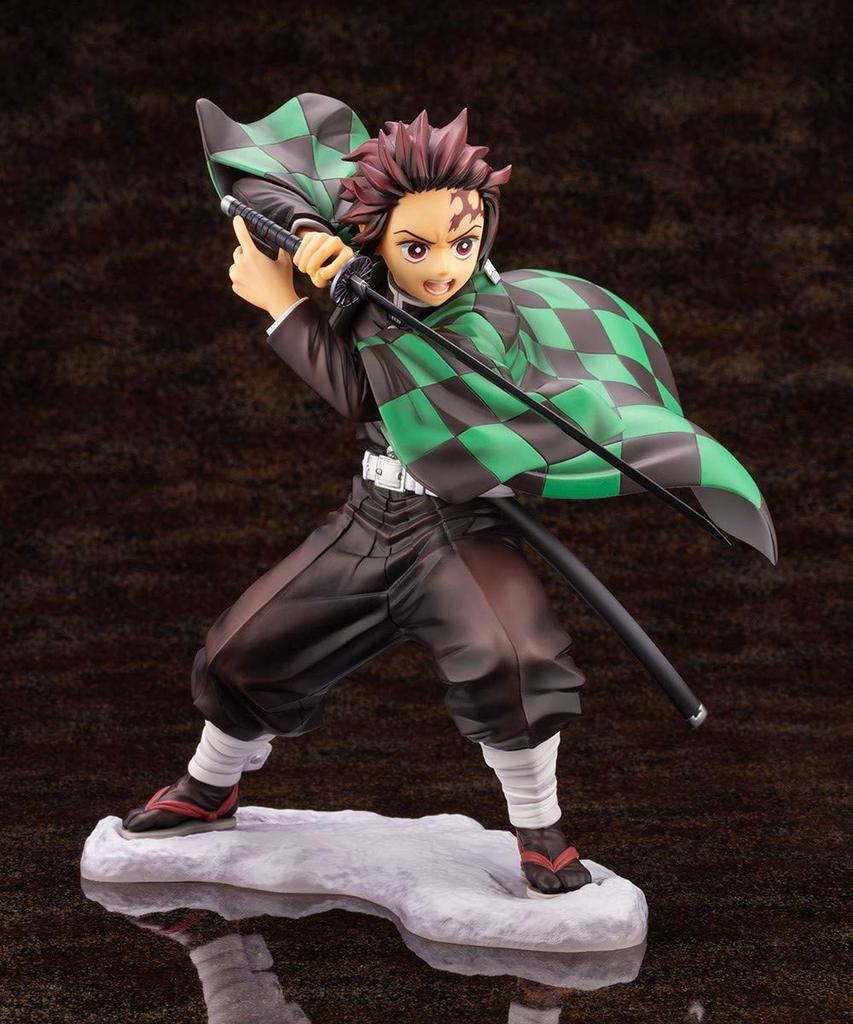 Ограниченный бонус: меняющаяся ARTFX J Tanjiro Kamado scale PVC painted ready figure "expression parts" в комплекте] 1/8