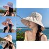 Outdoor Sun Protection Hat For Women Large Brim Stylish Summer Summer Hat With Drawstring