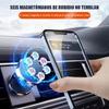 Магнитный держатель для мобильного телефона Складной автомобильный держатель для телефона Круглый кронштейн с вращением на 360° Аксессуары для iPhone Android