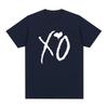2026 Summer The Weeknd Short-sleeved T-shirt, Wicken Potted Plant Guy XO Hip-hop Album Men's and Women's Harajuk