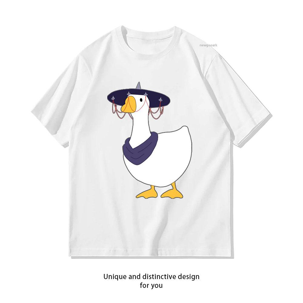 Where Winds Meet Sectless Goose Shirt Woman Man Summer Casual Fashion Graphic T Shirts Oneck Adult Tops Tee Couple Gift