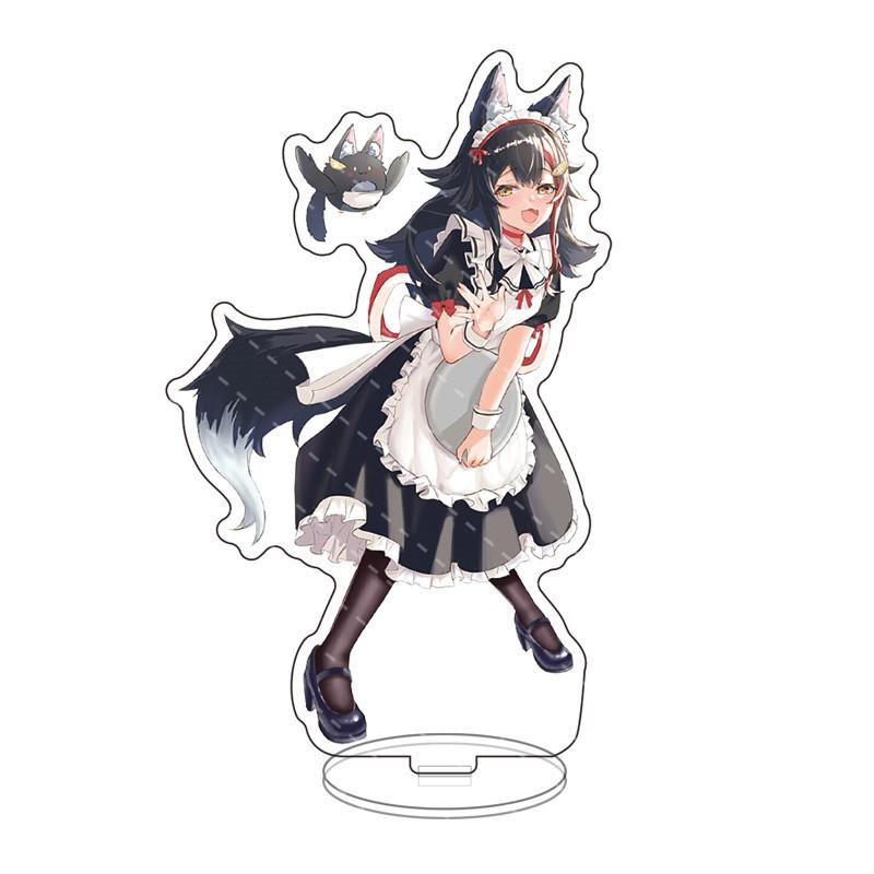 Японское аниме Hololive Vtuber, акриловая фигурка Usada Pekora Uruha Rushia Hosimati Suisei Inugami Korone, модель на подставке