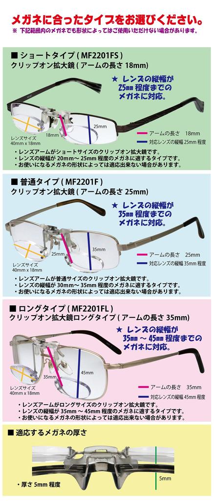 MF2201F14 Magnifier Over Glasses Loupe Glasses Magnifier Fishing Reading Loupe Blue Light Cut UV Cut MF2201F [Zealot] Flip-up 1.4x