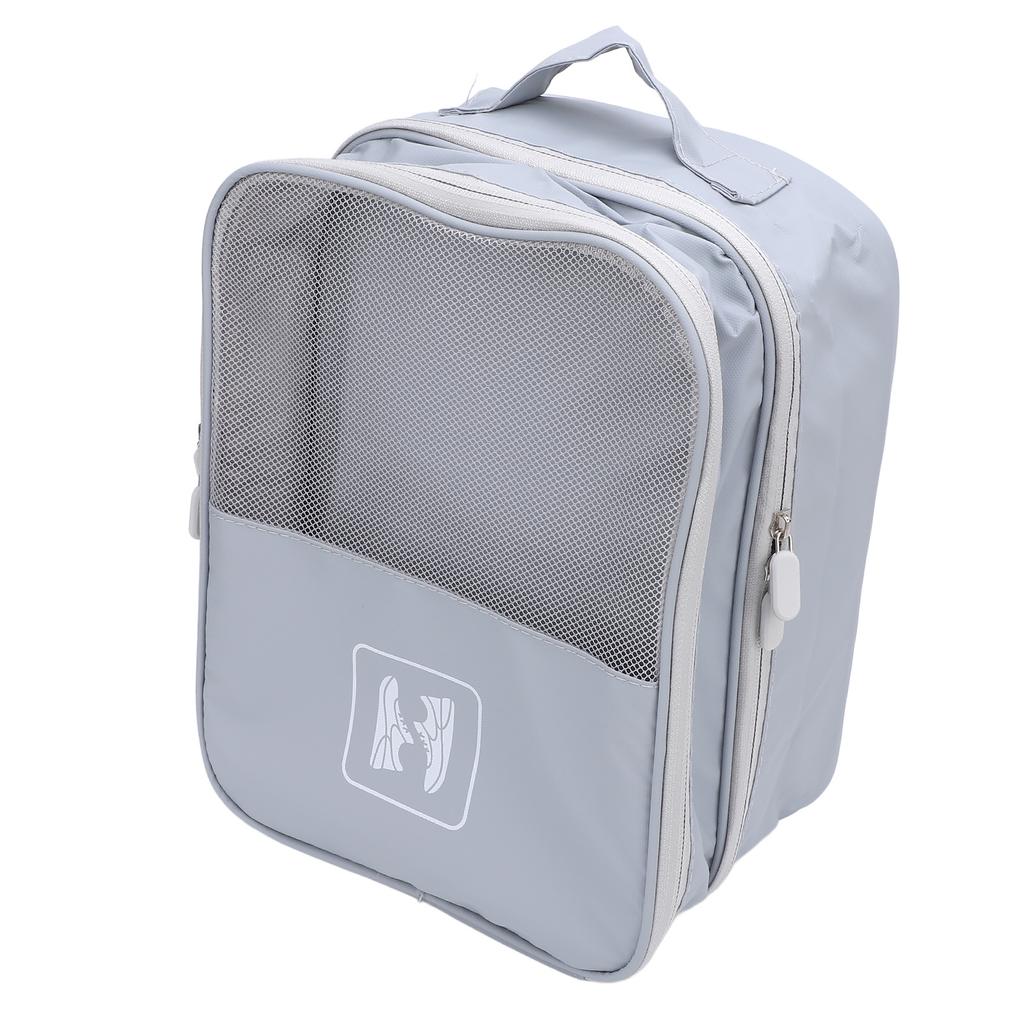 Travel Shoe Bag 3 Layers Holds 3 Pair of Shoes Travel Suitcase Shoe Organizer Bag Dust Resistant Portable Shoe Storage