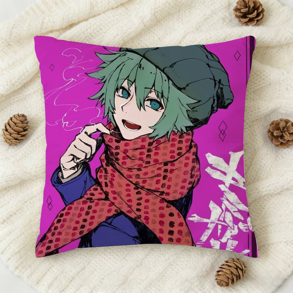 Game Your Turn To Die Death Game Double-Sided Printed Square Decorative Cushion Cover For Sofa Living Room Home Decor
