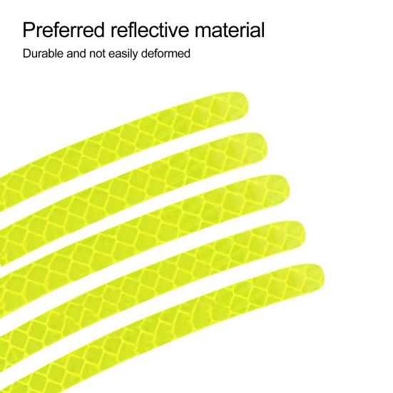 Car Accessories Wheel Sticker Reflective Stripe Waterproof Car Accessories Wheel Hub Sticker Driving Tape