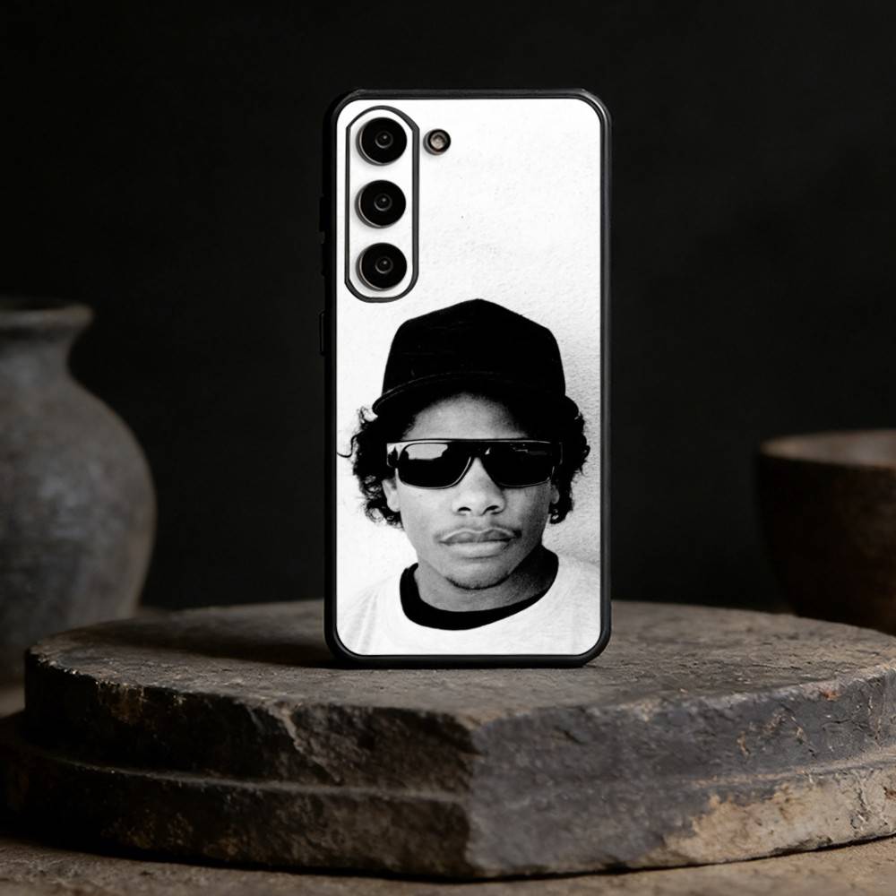 Чехол для телефона рэпера E-Eazy E для Samsung Galaxy A13, 21s, 22, 31, 32, 52, 53, 71, 72, 73, Мягкая черная крышка