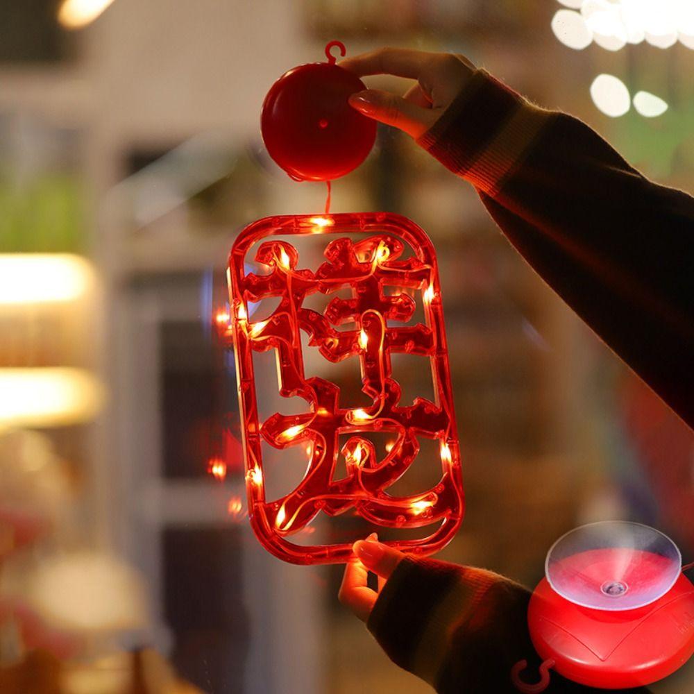 Suction Cup Window Lamp Decoration Dragon Light Pendant Chinese New Year New Year Hanging Light