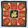 Auth Carre 90 Les Muserolles Silk Scarf He4415hk