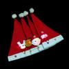 Милая светодиодная мультяшная рождественская шапка для праздничной атмосферы дома Navidad Новогодний декор Рождественский подарок