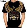 Ancient Horus Egyptian God Eye Egypt Pharaoh Anubis Face 3d Printed T-shirt Men Women Vintage Harajuku Short Sleeve Tees Tops