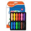 YPLUS Peanut 12 Removable with Get Your Hands for and As a Gift To Celebrate Entering Kindergarten or Crayons, Colors, Water, Children's Crayons,