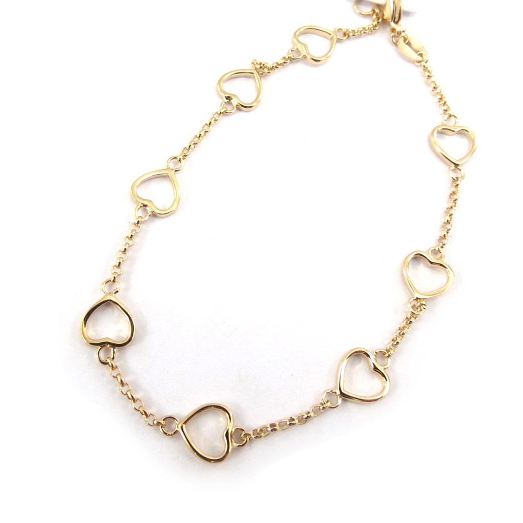 Les Trésors De Lily [J9561] - Позолоченный браслет "Любовь"