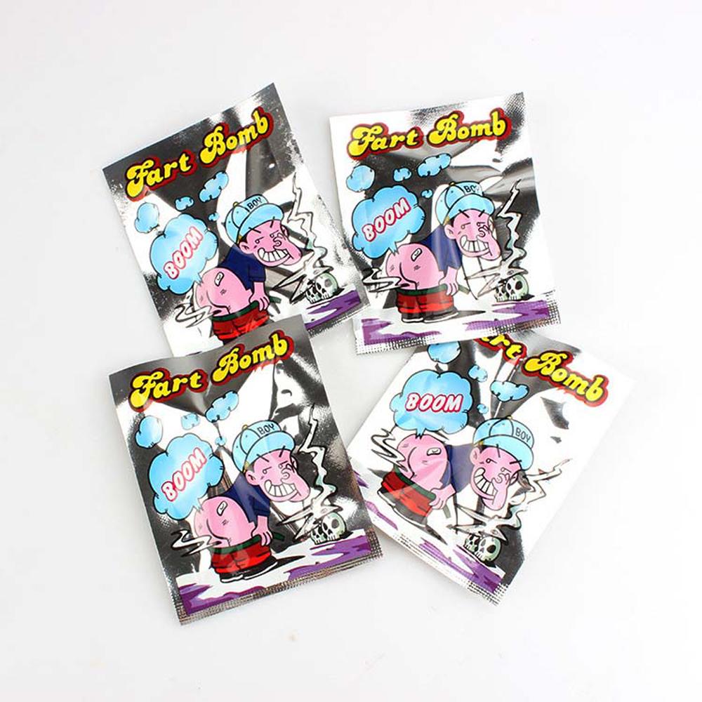 Joke Toy Tricky Toy Fool Toy Novelty 10Pcs/set Stink Bomb Fart Bomb Bags Aroma Bombs Smelly Bomb