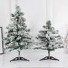 1Pcs Artificial Christmas Tree with Snow White Snow Pine Fir Xmas Tree Home Party Garden Decor  New  Navidad Favors Gift