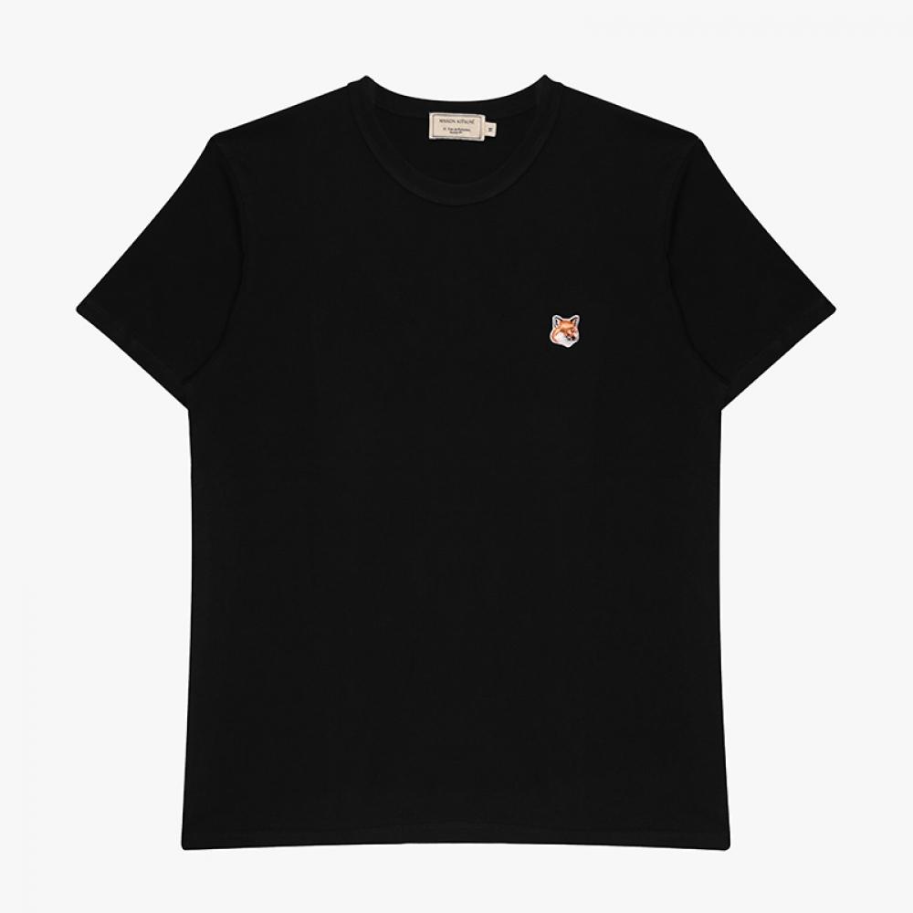 MaiSon KitSune Lm00104kj0008 P199 Fox Head Patch Men S Short Sleeve Tee