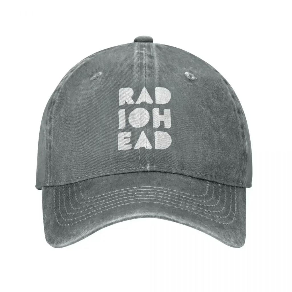 Модные бейсболки с логотипом музыкальной группы Radiohead, унисекс, потертые, стираные, головные уборы, хип-хоп, уличный, рок, для тренировок на открытом воздухе, кепки, шапка