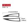 Real Carbon Fiber Car Accessories Turn Signal Light Cover Soft Sticker For Lexus RX350 RX450h 2010 2011 2012 2013 2014 2015