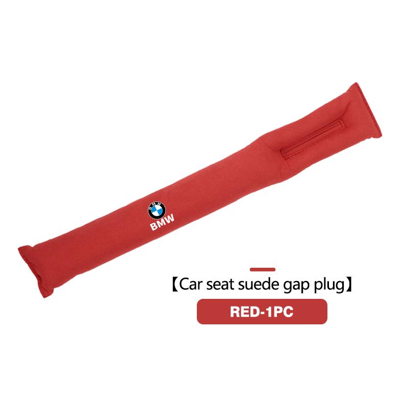 Suede Car Logo Seat Gap Filler Seat Seam Leak-proof Plug Strip For BMW E46 E90 E60 F10 E39 F30 E36 E87 E90 E30 E53 F31 E92 MP1