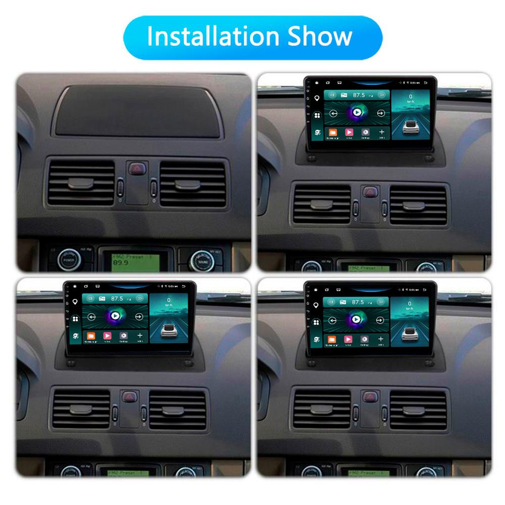 X-REAKO Автомобильный видеоплеер для VOLVO XC90 2003-2014 GPS-навигация Встроенный DSP Carplay Автомагнитола Android Головное устройство