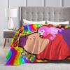 Smiling Friend Games Blanket Quality Warm  Throw Blanket Winter Travel Office Outdoor Novelty Bedspread