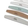 8pcs Half Moon Nail File Different Fineness Grinding Shaping Professional Nail Polishing File Manicure Tool