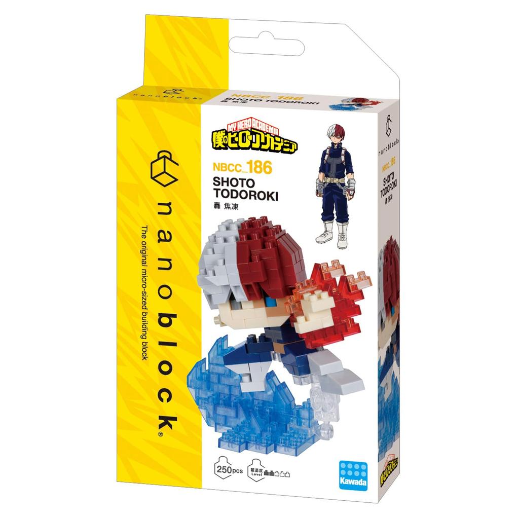 Kawada nanoblock My Hero Academia Todoroki Shoto 12 and (ages up) NBCC_186