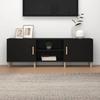 VidaXL TV Stand Black 150x30x50 Cm Engineered Wood 812619