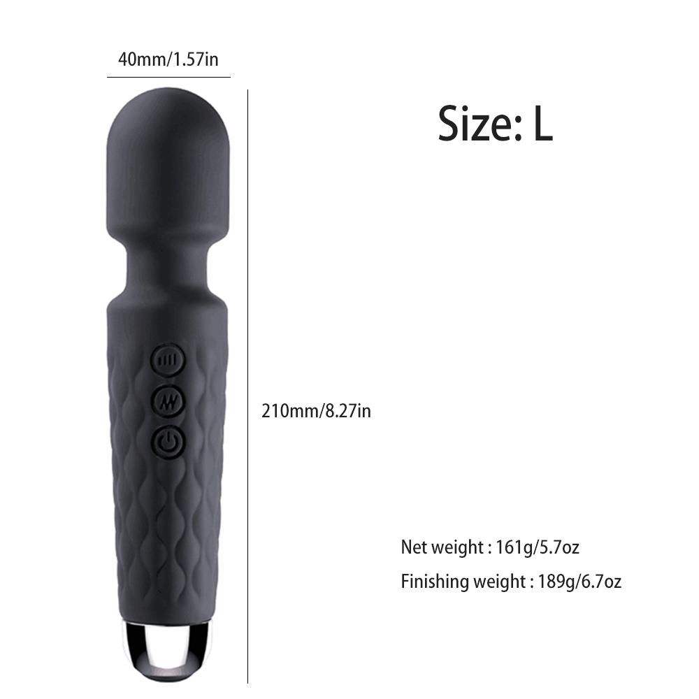 Powerful Magic Wand Vibrators for Women G Spot Clitoris Stimulator Dildo Wand Massager Masturbator AV Stick Sex Toys for