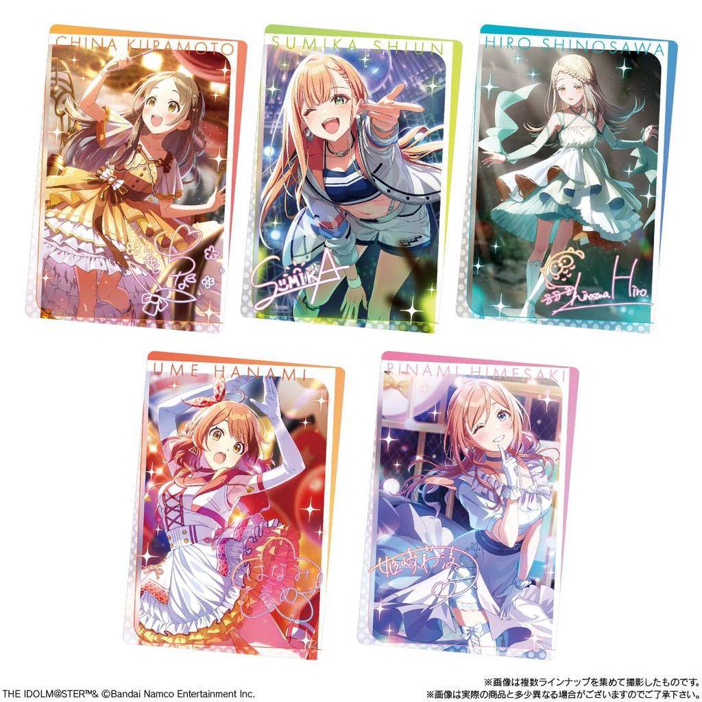 BANDAI Gakuen Idolmaster Вафли Конфеты (20 штук) игрушки/вафли (выпечка сладостей) (Гакуэн Идолмастер)