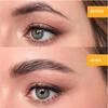 KissBeauty Fresh Peach Eyebrow Бесцветная прозрачная стойкая естественная форма бровей