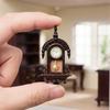 Напольные часы с маятником Винтажные Деревянный дизайн Модель мебели Имитация Декор для кухни