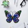 Кованое железо Настенное подвесное украшение Бабочка Внутреннее Наружное украшение Подходит для дома Подарок для рукоделия Стена