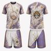 New White Special Edition Luffy Short Sleeved Shorts Set Men's and Women's T-shirt Plus Loose Fit Sportswear