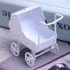 Baby Stroller Pram Model Kids Toy Diy Miniature Dollhouse Furniture Accessories