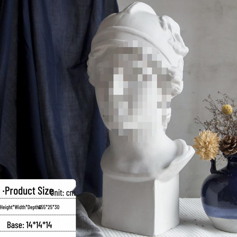 Набор геометрических скульптур из гипса для искусства и фотографии