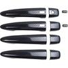 Exterior Door Handle Cover Protector Trim For      2024 2025 Nissan Altima,     2024 2025 Nissan Sentra Accessories(2. Carbon Fiber Grain)