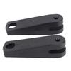 2PCS Outboard Motor Transom Clamp Handle 6E0 43118 00 Nylon Wear Proof for 2 Stroke 9.9F 15F 20C 20D E25A 25B E25B 25D