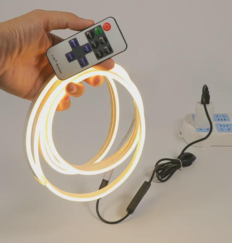 USB LED Light Strip with Remote and Timer for Bedroom or Dorm Atmosphere