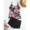 Летний женский комплект из двух предметов танкини новый дизайн принт купальник купальный костюм пляжная одежда модный купальник монокини S-8XL